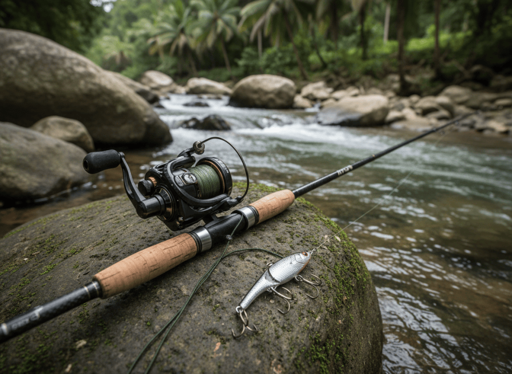 Setup Menggewang Badong: Padanan Joran, Baitcaster dan Minnow