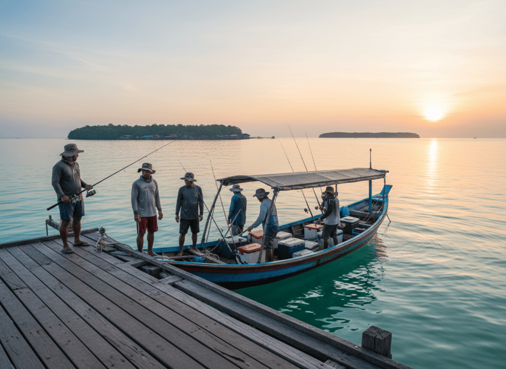 Pulau Ketam: Trip Pancing Santai Dari Jeti Bandar Sultan Suleiman
